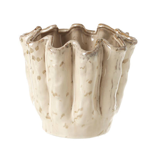 Ceramic Wavy Vase