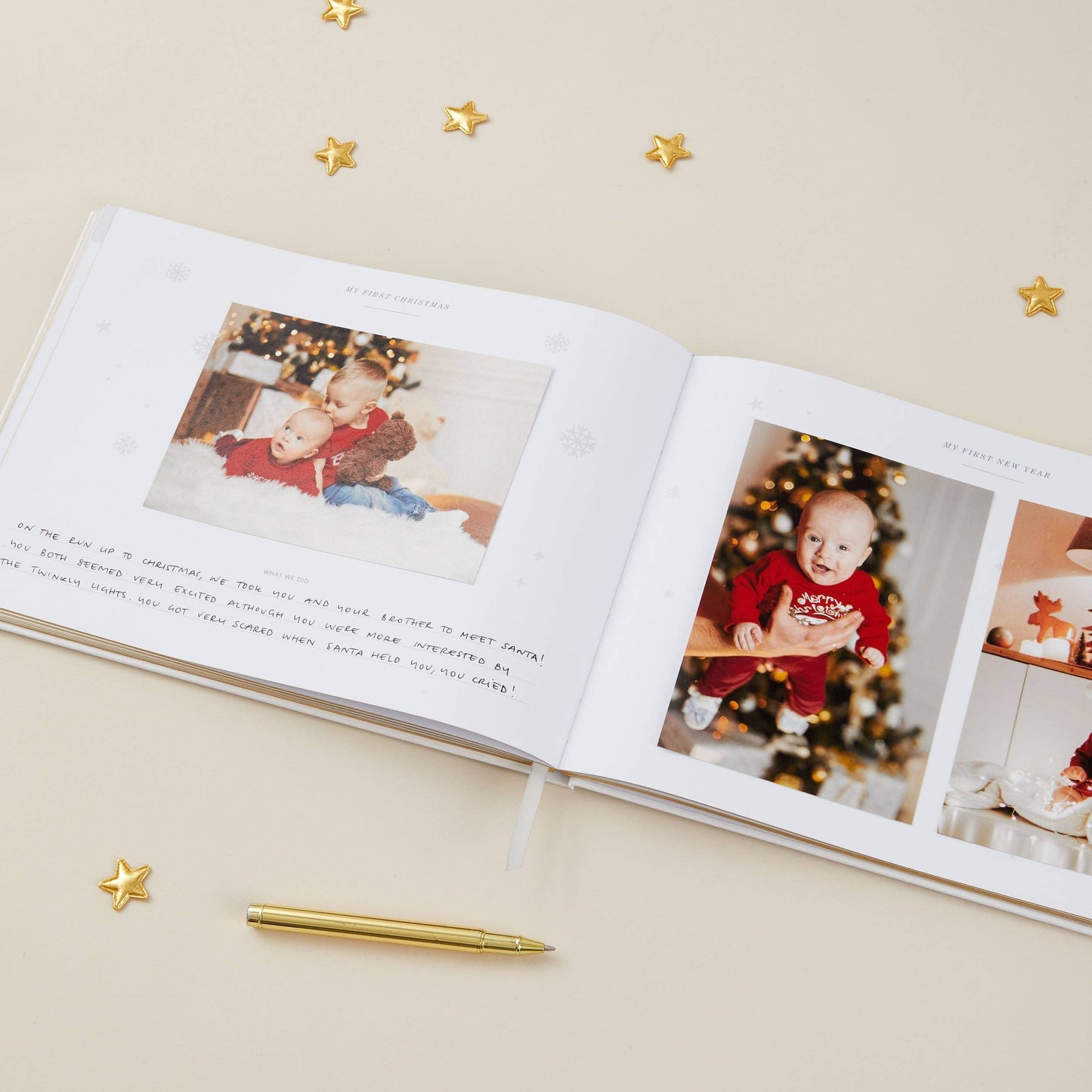 Baby Memory Book - Safari