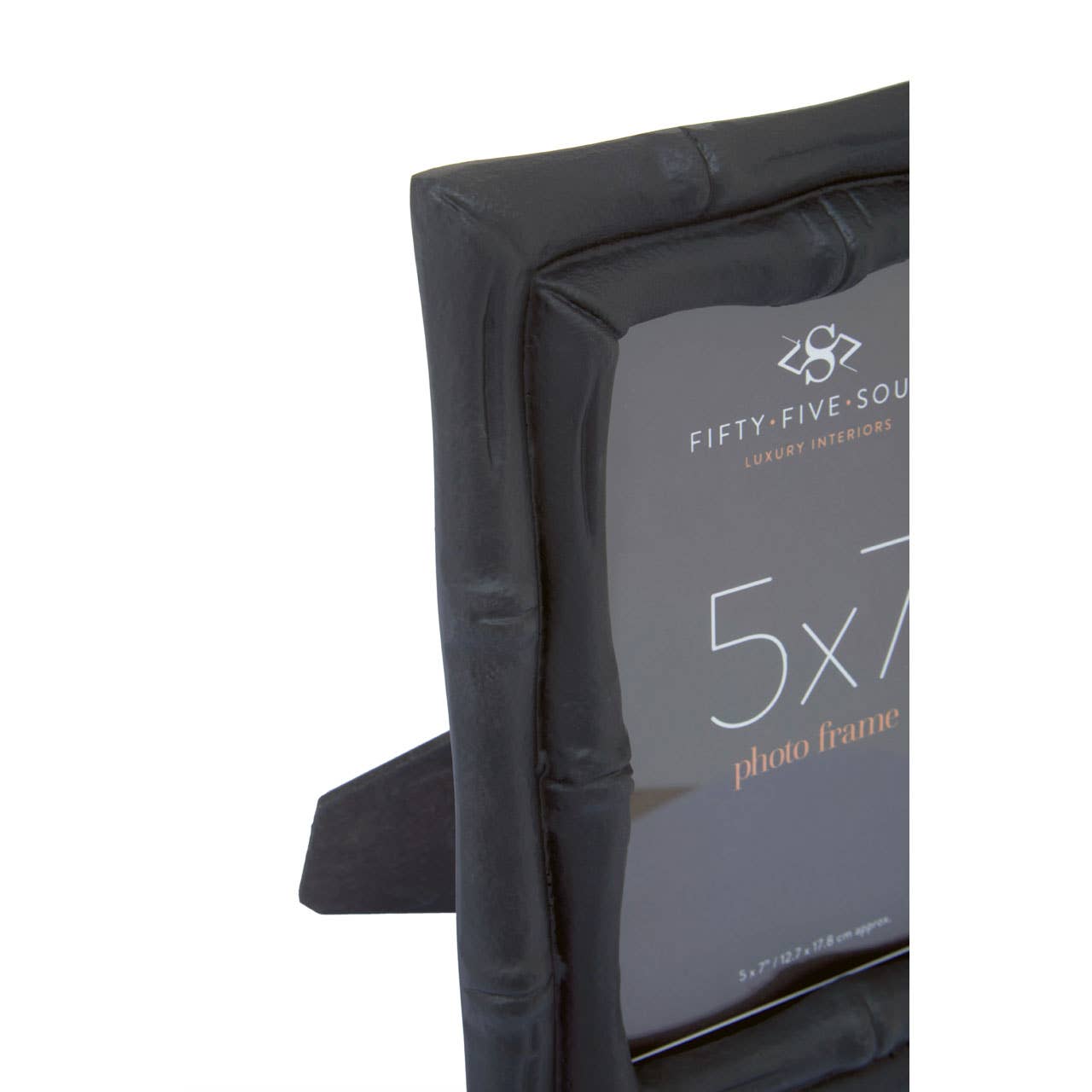 Black Finish Bamboo Photo Frame