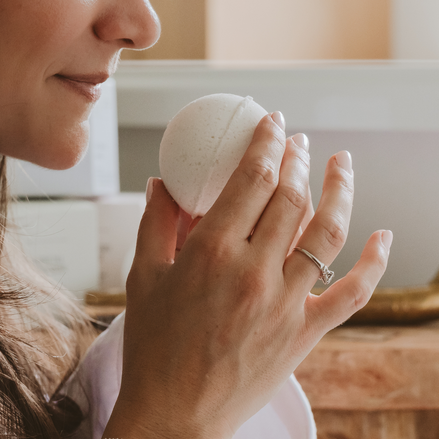 White Tea and Jasmine Bath Bomb