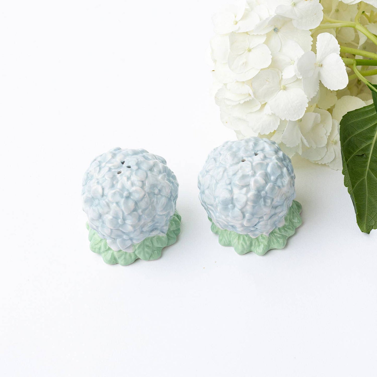 Hydrangea Salt & Pepper Shakers