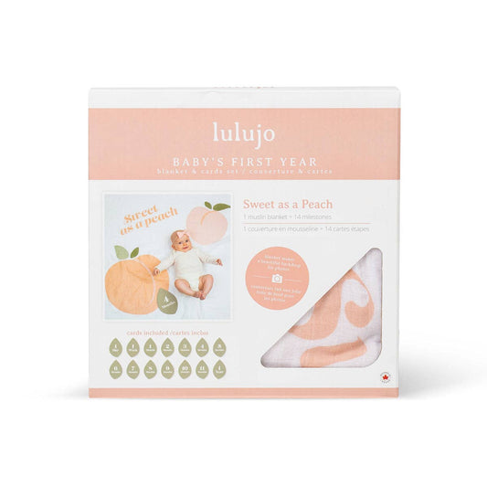 Baby's First Year Gift Set - Sweet as a Peach