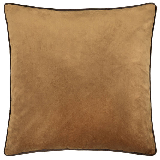 Caramel & Chocolate Velvet Cushion