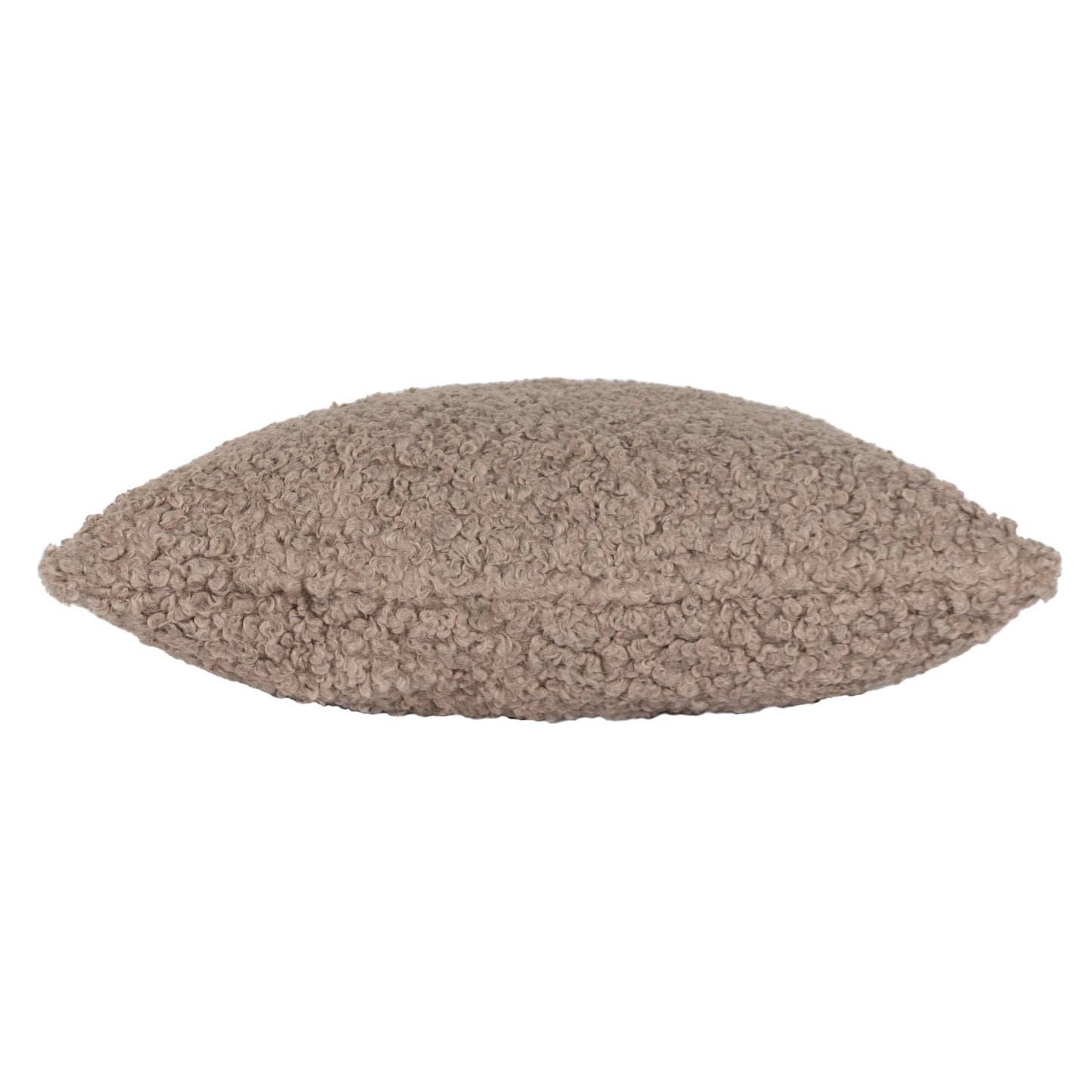 Taupe Boucle Cushion