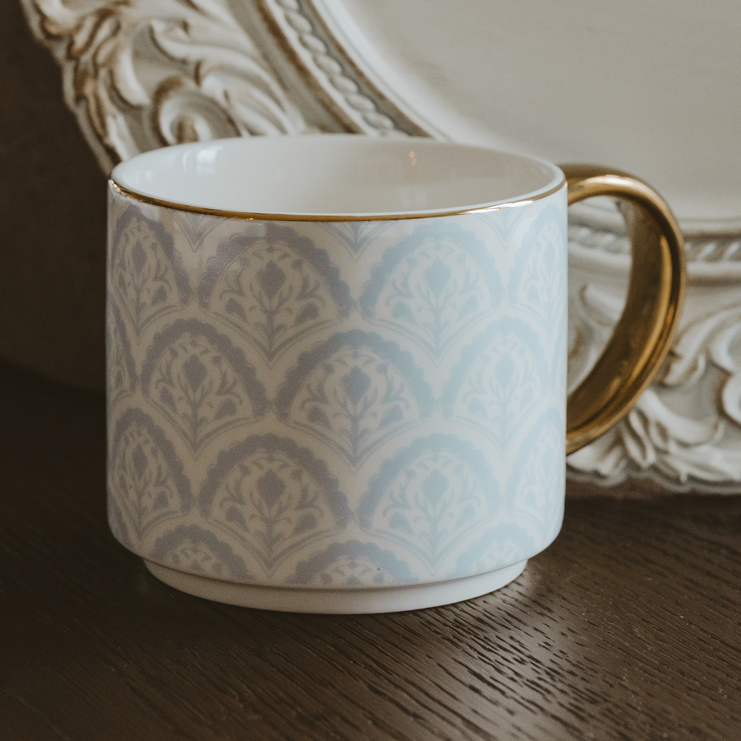 Blue Fan Mug