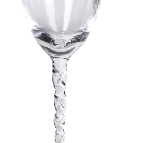 Set of 2 Twisted Stem Champagne Glasses
