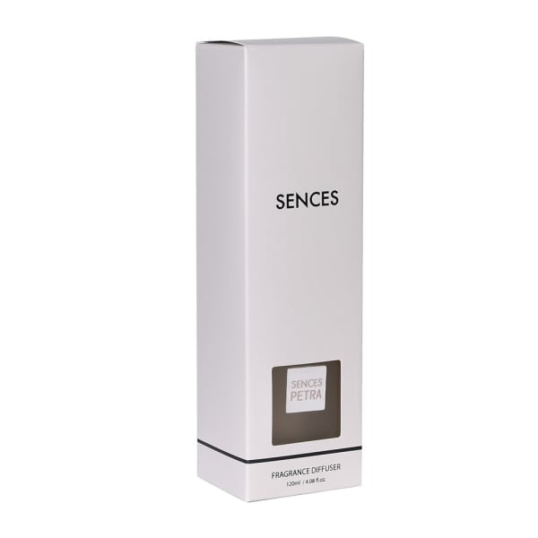 Mini Petra Reed Diffuser with Travertine Ball Top