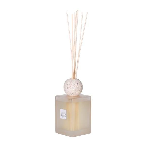 Small Sences Petra Reed Diffuser with Travertine Ball Top