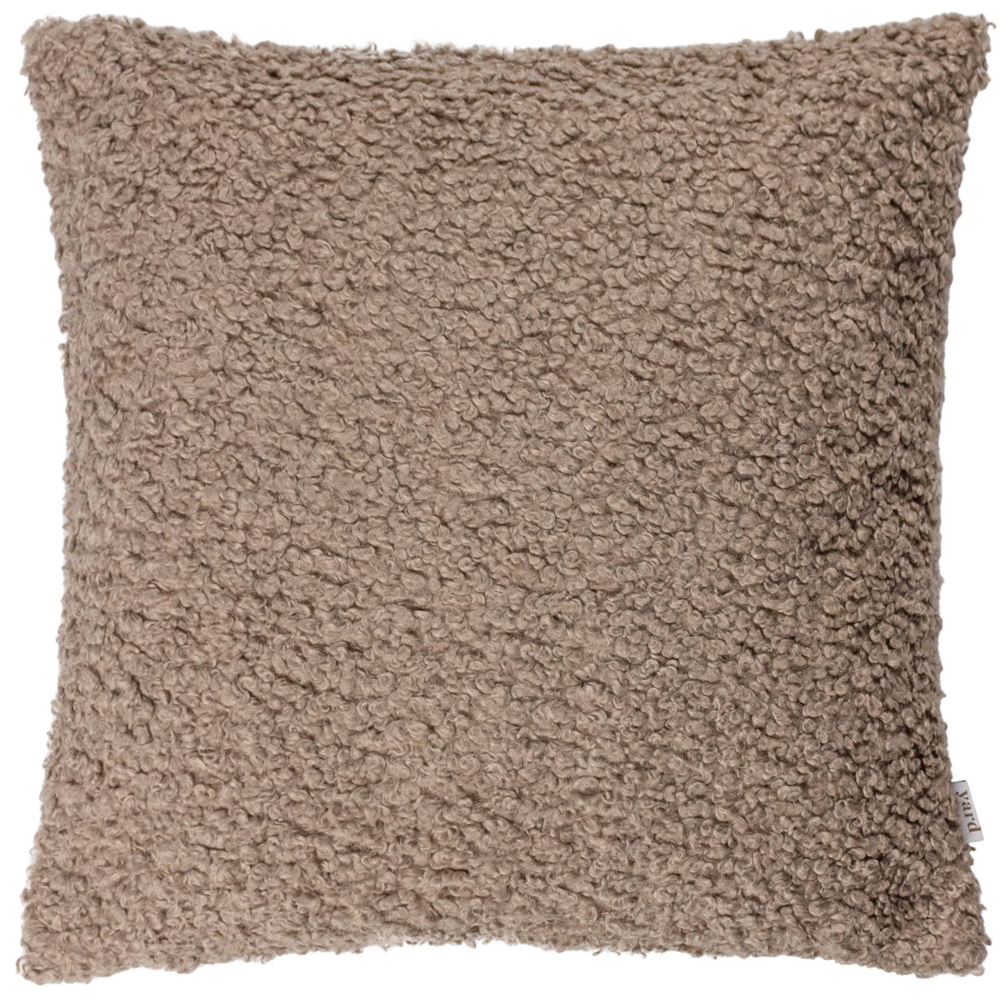 Taupe Boucle Cushion