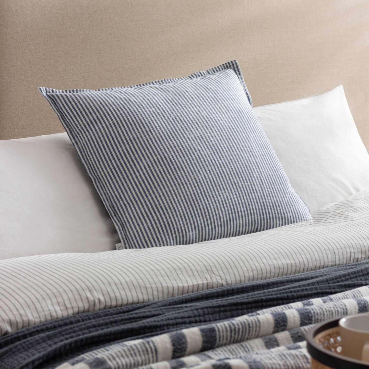 Reversable Stripe Cushion Medium