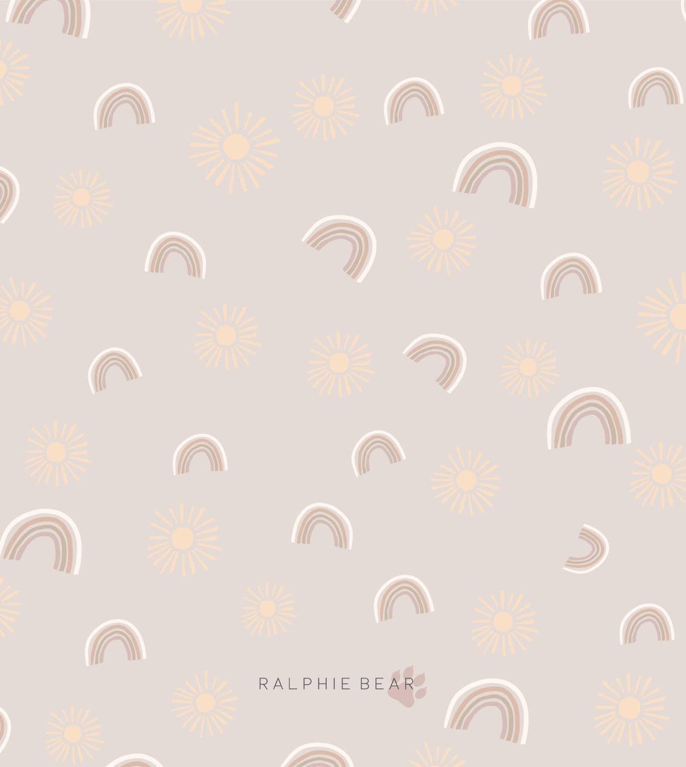 Rainbows & Sunshine Anti Roll Wedge Changing Mat