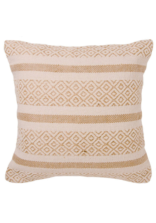 Mandani Handloom Chenille & Jute Cushion