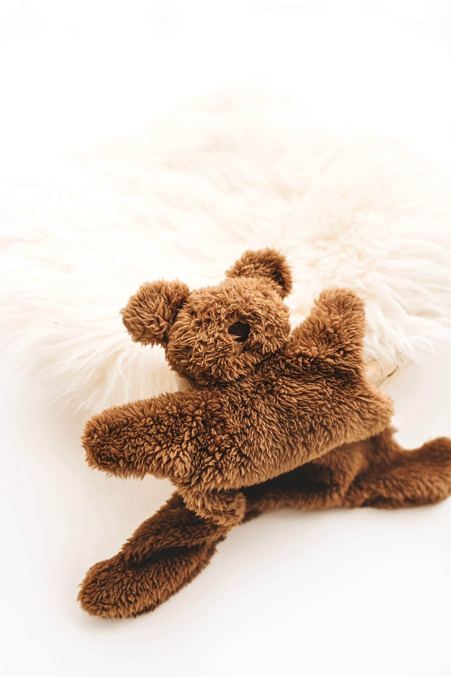 Brown Teddy Dog Snuggle Bear