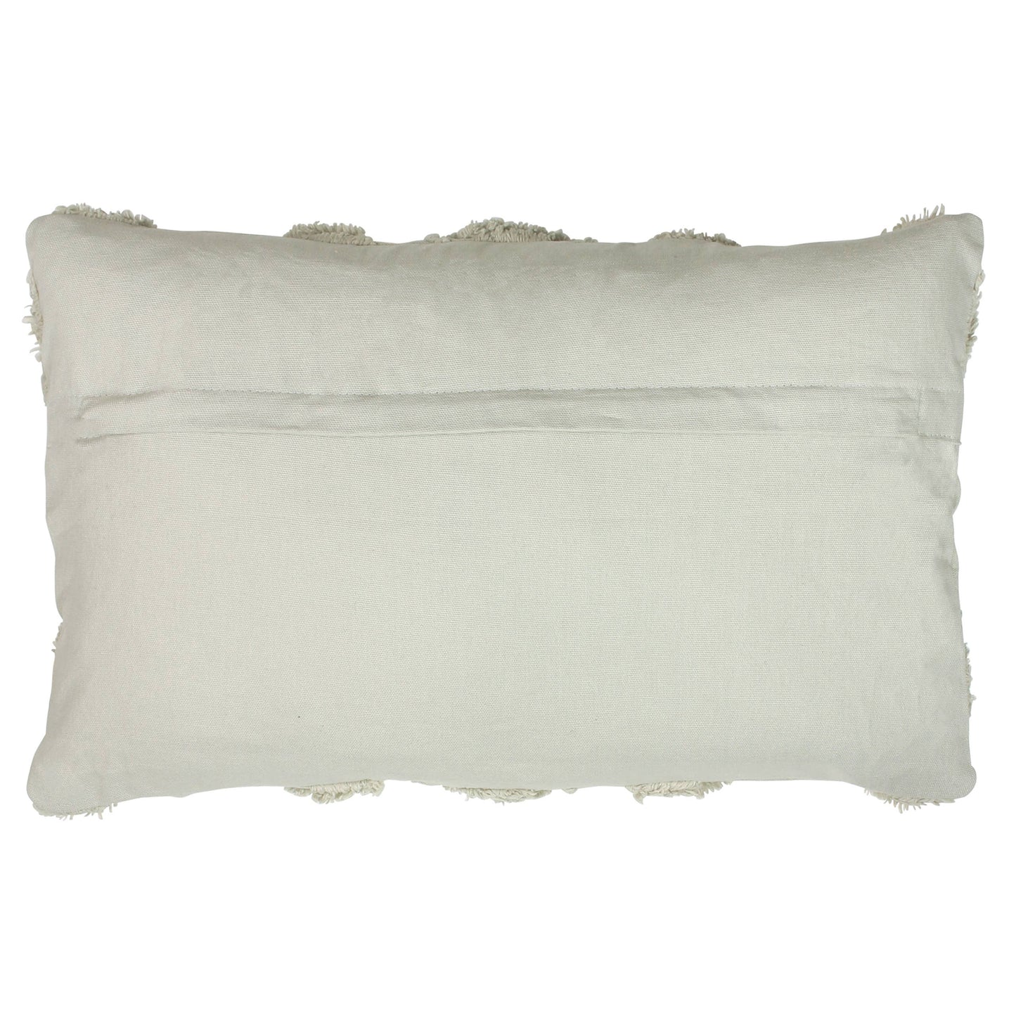 Taupe Tufted Cushion Small