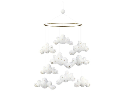 Clouds Baby Mobile